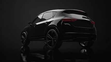 Obraz premium Sleek Car in Professional Auto Shop - Generative AI