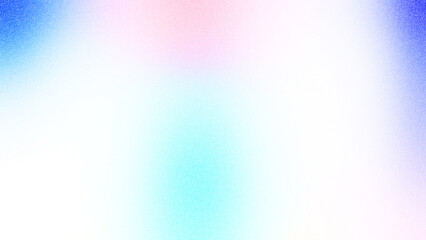 Gradient With Grainy Noise Texture. Abstract Turquoise Mesh and Dynamic Flow Background