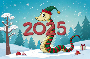 The snake is a traditional symbol of Chinese New Year in 2025.