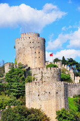 Fototapeta premium Rumeli Fortress in Istanbul, Turkey