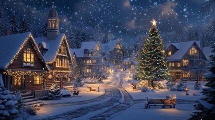 Fototapeta premium christmas wallpaper backgroundchristmas wallpaper background