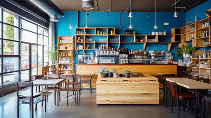 北欧風のオシャレなカフェ