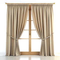 window with curtains