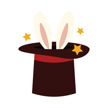 Circus Vector Illustration - Rabbit