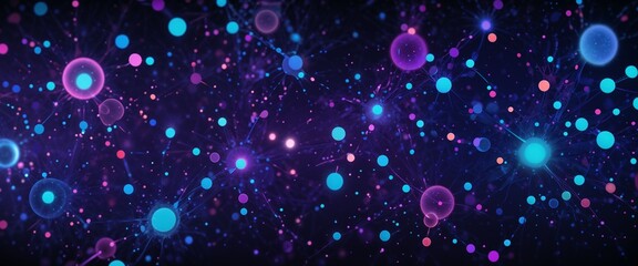 background with lots of light spots