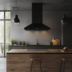 modern kitchen interior
