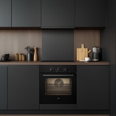modern kitchen interior