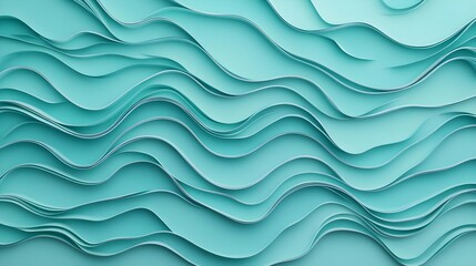 Fototapeta premium Abstract Aqua Wave Pattern
