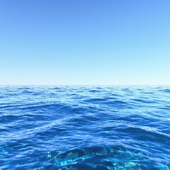 Fototapeta premium Abstract image of rippling water surface in Pacific Ocean, waves, water surface, nature, rippling, abstract