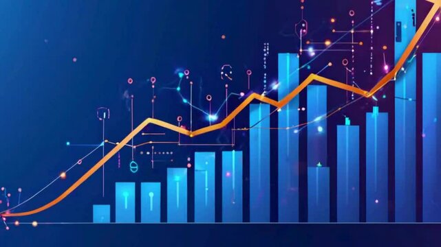graph with arrow