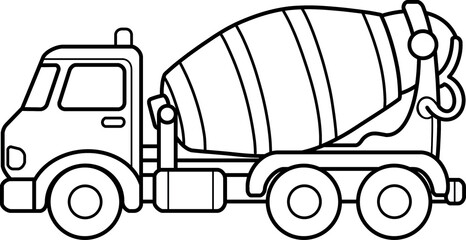 Mixer truck © Sabiru