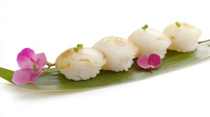 Scallop Hotate nigiri sushi