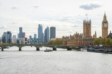 Fototapeta premium Vauxhall is an area of Central London, within the London Borough of Lambeth, London, UK