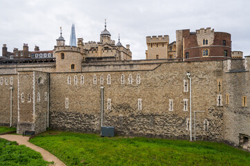 His Majesty's Royal Palace and Fortress of the Tower of London, or The Tower of London, historic castle on the north bank of the River Thames in central London, England