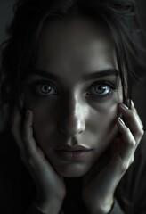Fototapeta premium Real eyes realize real lies