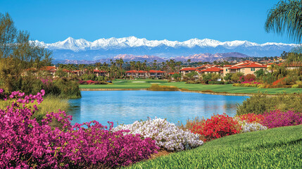 lake in the mountains