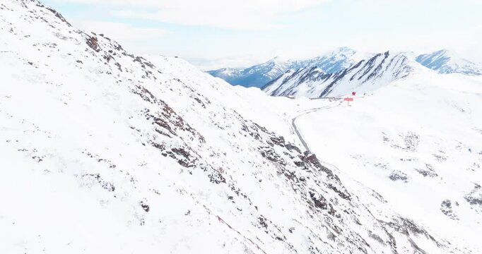 winter mountain landscape