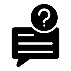 Question Solid Icon