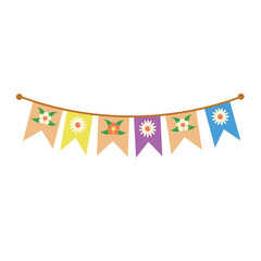 Obraz premium Spring Bunting