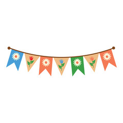 Obraz premium Spring Bunting