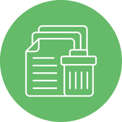 Fototapeta premium Trash Icon