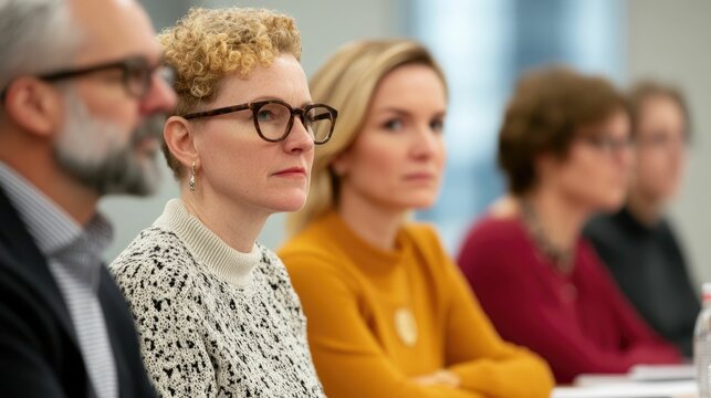 Local community leaders gathered in a public forum to promote transparent and just decision making foster open dialogue and drive positive change for the betterment of the neighborhood