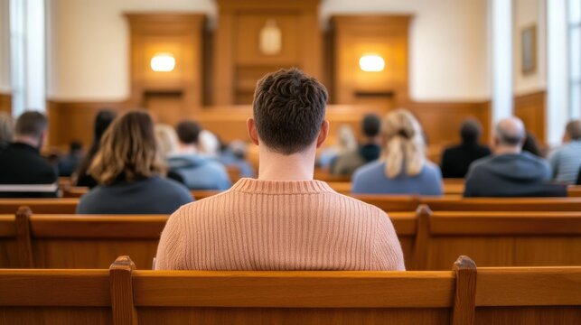 Community members gathered in a town hall meeting to openly discuss and debate justice reform policies and initiatives