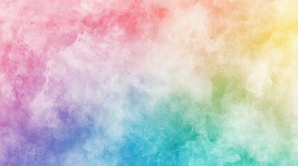 Fototapeta premium soft pastel rainbow gradient, seamless background, smooth transitions, gentle lighting, minimalistic feel, calming atmosphere, ethereal tones