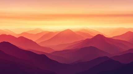 smooth gradient background with sunset colors, warm tones, soft blending, digital art, calming vibe, nostalgic look