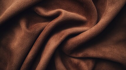 Fototapeta premium dark brown suede texture, seamless background, smooth surface, high detail, soft touch, warm tones, minimalistic