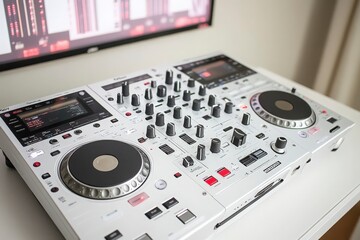Modern Mixers and Controllers in Stylish Setup