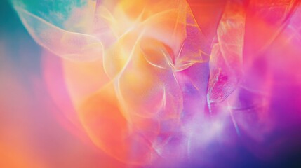 Fototapeta premium Colorful abstract gradient blur with soft, iridescent hues