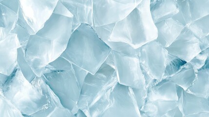 Obraz premium pale blue ice texture, frosty and smooth, subtle reflections, winter sports vibe, seamless surface, minimalistic and clean look