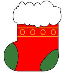 illustration of a christmas gift