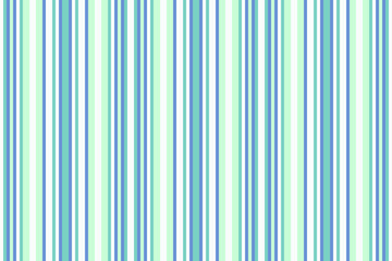 Obraz premium Grungy lines pattern texture, paper vertical fabric textile. Quality background seamless vector stripe in mint cream and blue colors.