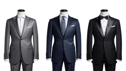 collection of business suits
