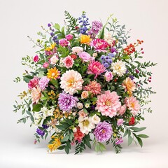 Floral arrangement with a mix of fresh flowers and greenery, greenery, home decor inspiration, nature backgrounds, fresh flowers