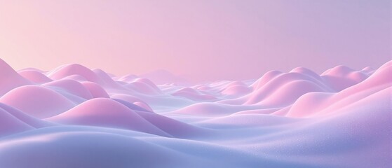 Gradient background with layered abstract shapes in pastel shades, peaceful, gentle