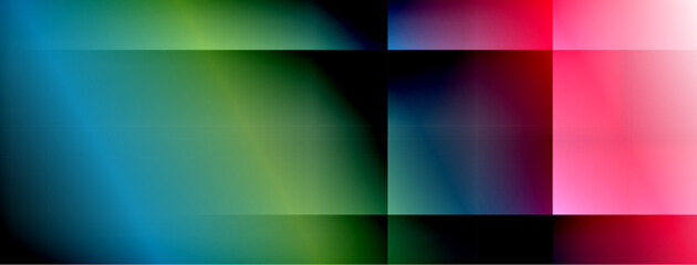 Fototapeta premium Colorful gradient with lines made of shadow and light. Creative background