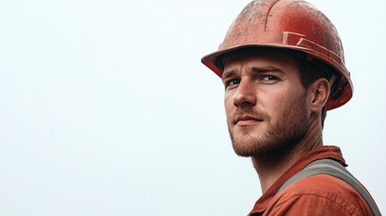 Dedicated Construction Worker Portrait