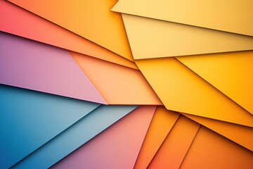 Dynamic color layering abstract art digital design modern workspace close-up view visual inspiration