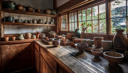 Fototapeta premium A fireplace warms the heart and the home. 