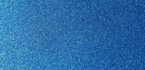 Shiny blue glitter texture background