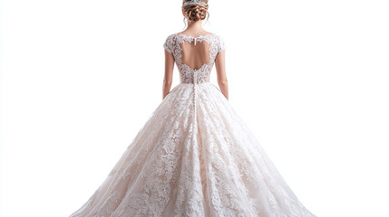 Exquisite Lace Wedding Dress - A Timeless Bridal Gown