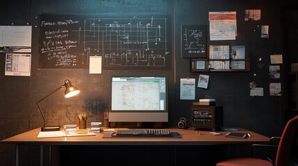 A digital escape room with a team solving puzzles to progress through levels