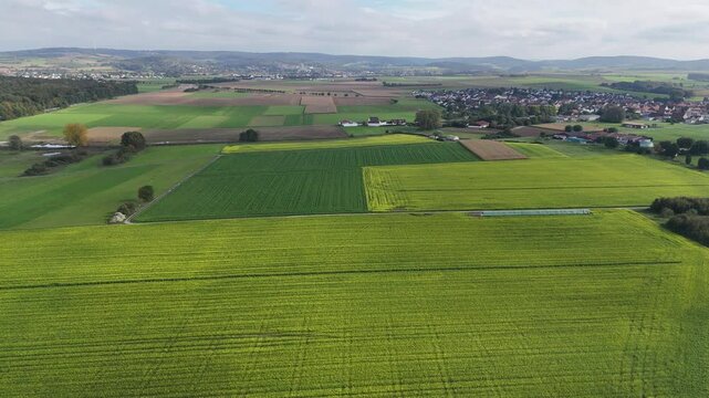 Felder im vorderen Odenwald