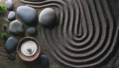Naklejka premium Zen garden