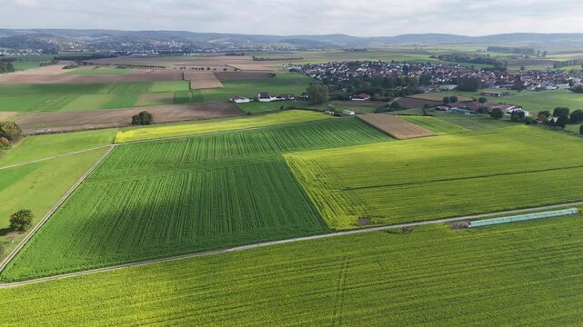 Felder im vorderen Odenwald