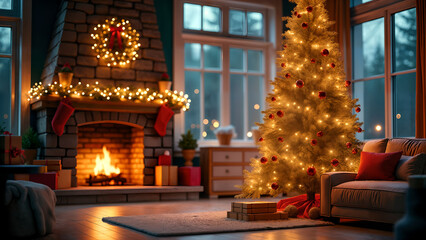 Festive Christmas Evening