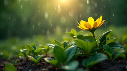 Revitalizing Rain Aftermath